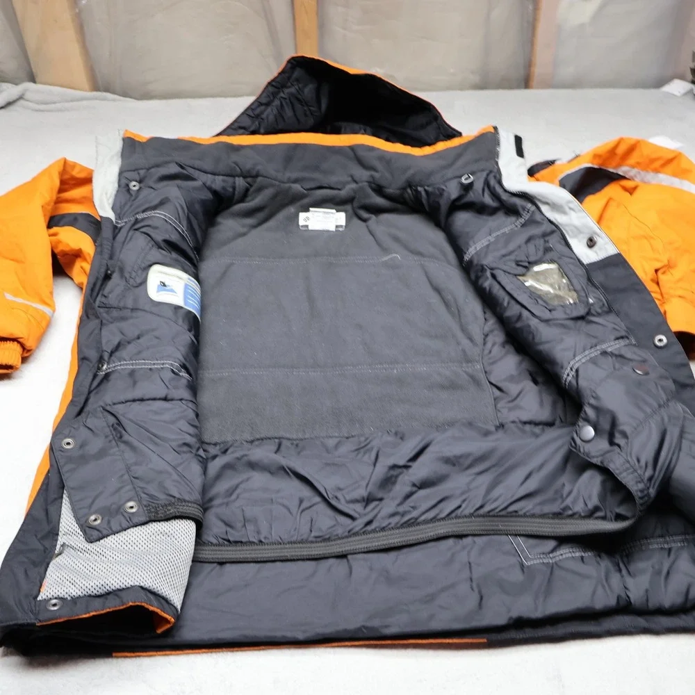 Columbia Jacket‎ Youth 18/20 Orange Waterproof Insulated Wind Rain Snow Winter